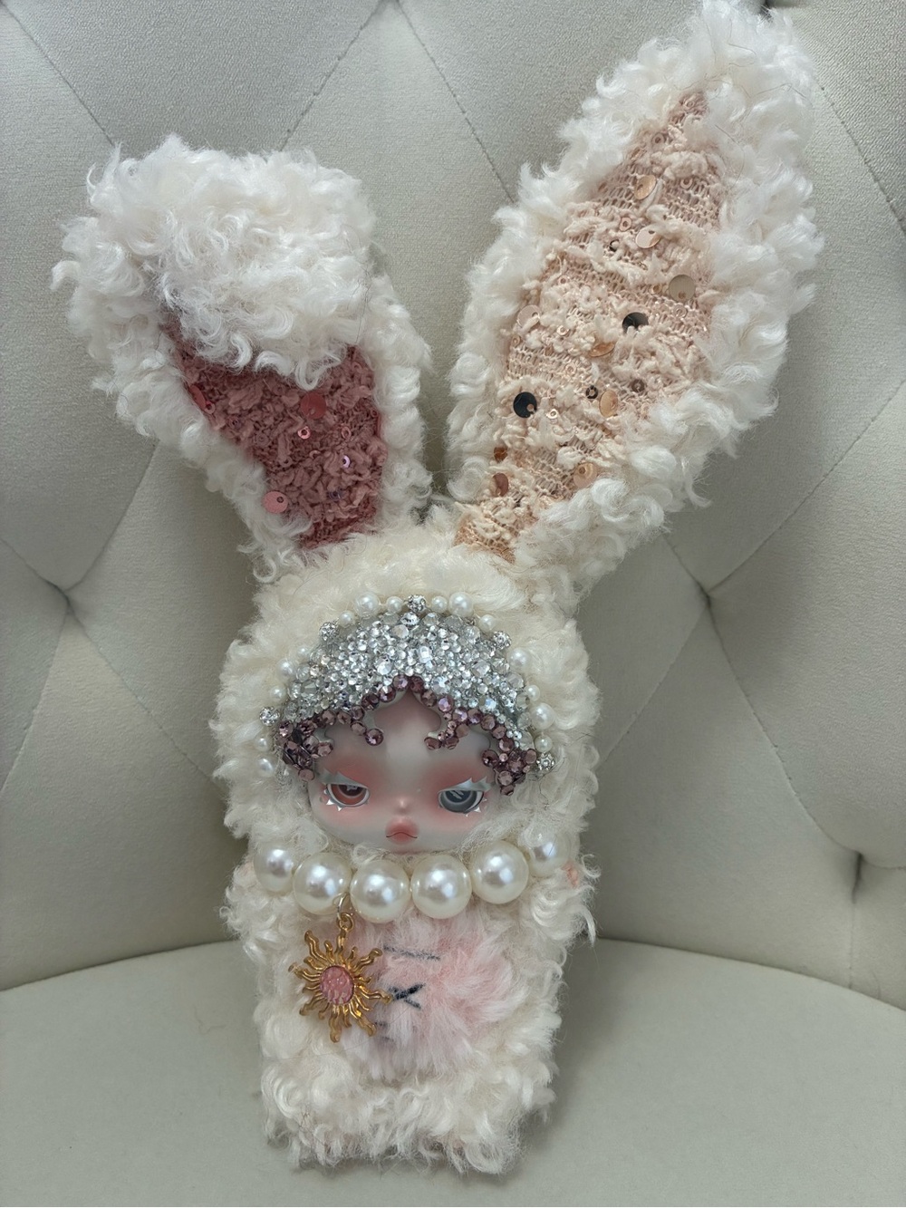 Gorgeous Custom Skullpanda - New, high-quality custom doll